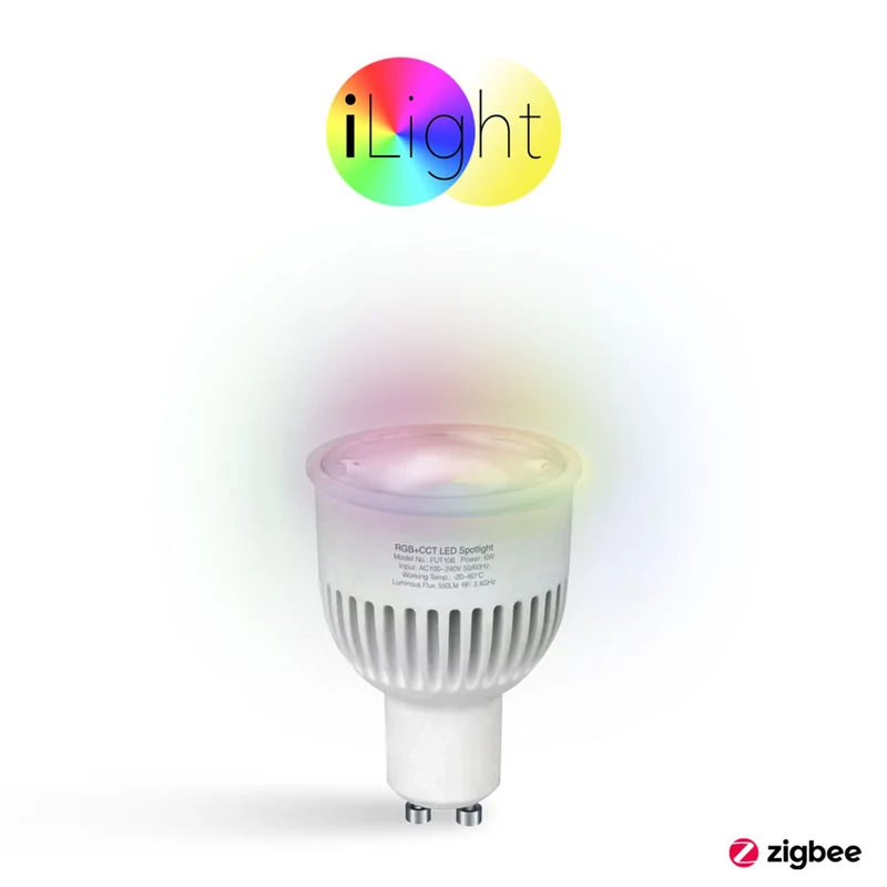E27 GU10 LED Zigbee 3.0 RGBW CCT 2700-6500K