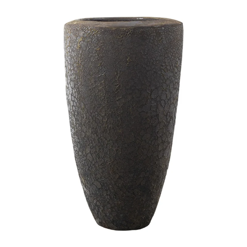 Plantenbak Klaas - Lava Bruin - D56 H95