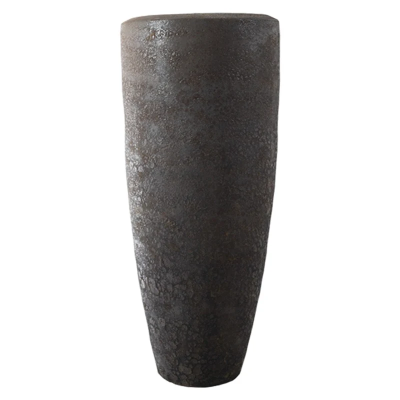 Plantenbak Klaas - Lava Bruin - D53 H120
