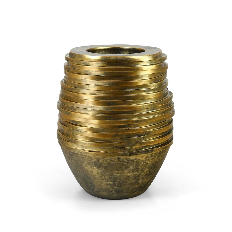 Plantenbak Roza - Goud - D64.5 H80
