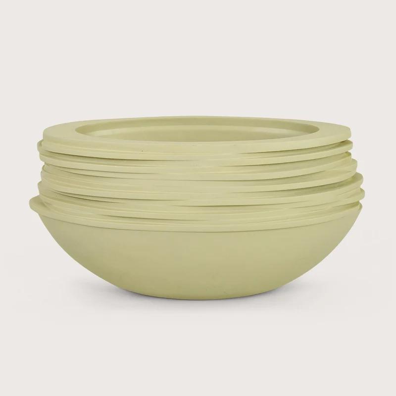 Plantenbak Roza Ovaal - Oesterwit - L80 B32 H40