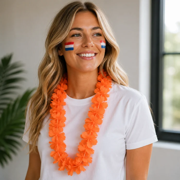Hawaii slinger oranje