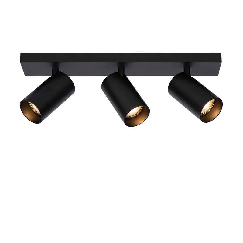 Atmooz plafondlamp Era 3 - zwart - 42 x 13 x H 12 cm - GU10