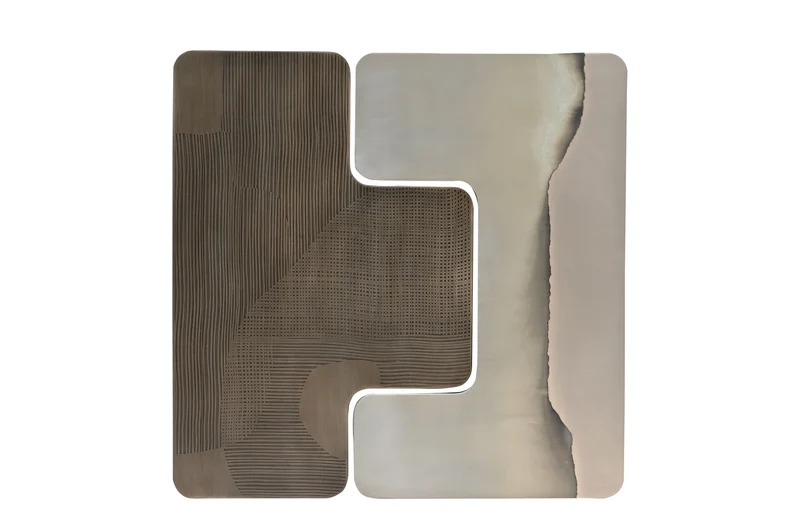 Wanddecoratie Relief Anchor - 2 panelen
