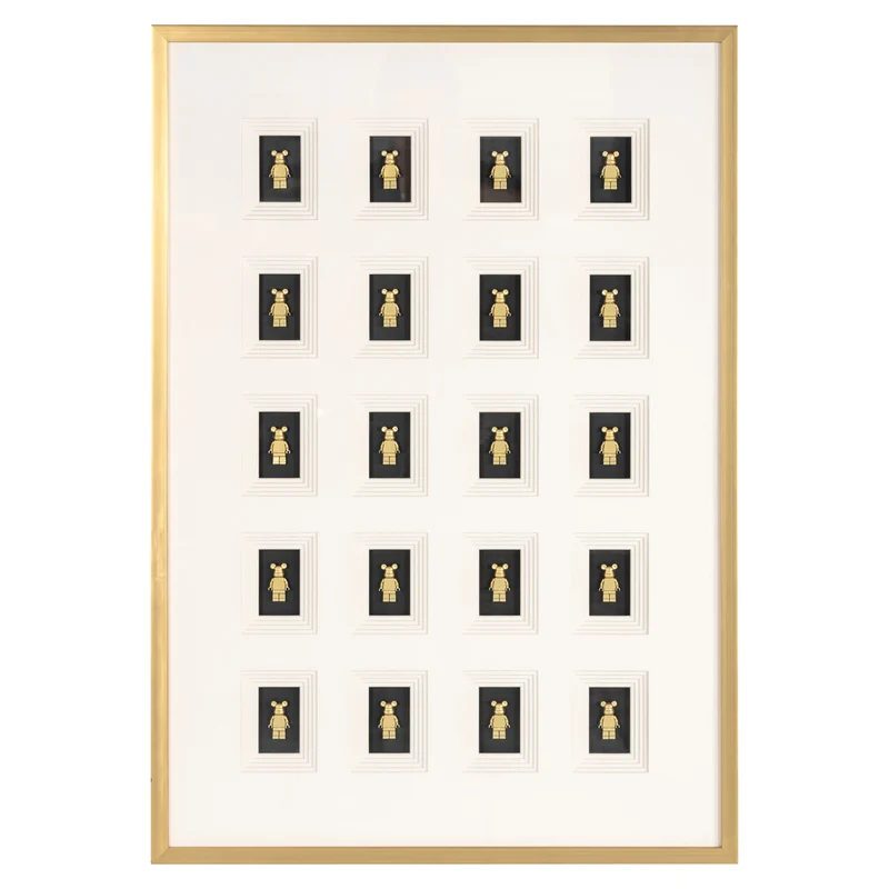 Wall art Block 3D