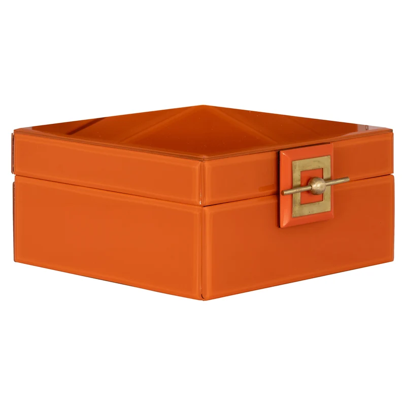 Sieradendoos Bodine - Oranje - groot