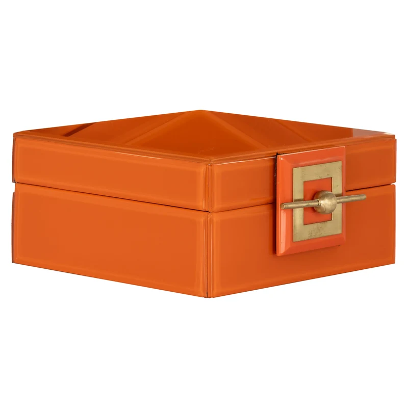 Sieradendoos Bodine - Oranje - klein