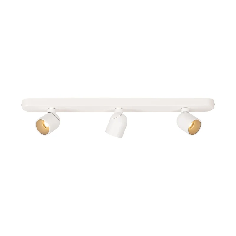 Atmooz plafondspot Nox 3 ovaal - wit - 57 x 5 x H 3 cm - geïntegreerde led