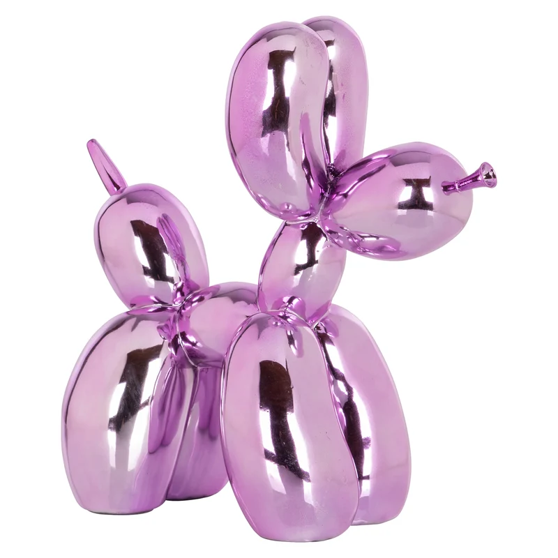 Dog deco object - Roze