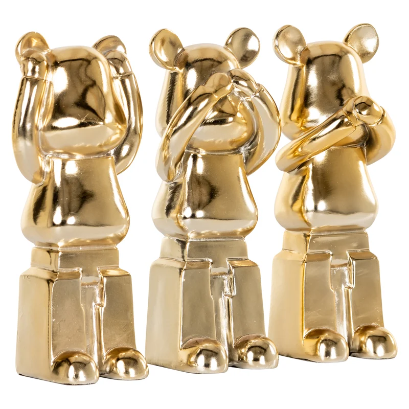 Deco object Berna (set van 3)