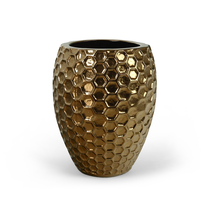 Plantenbak Honey - Goud - D54 H65