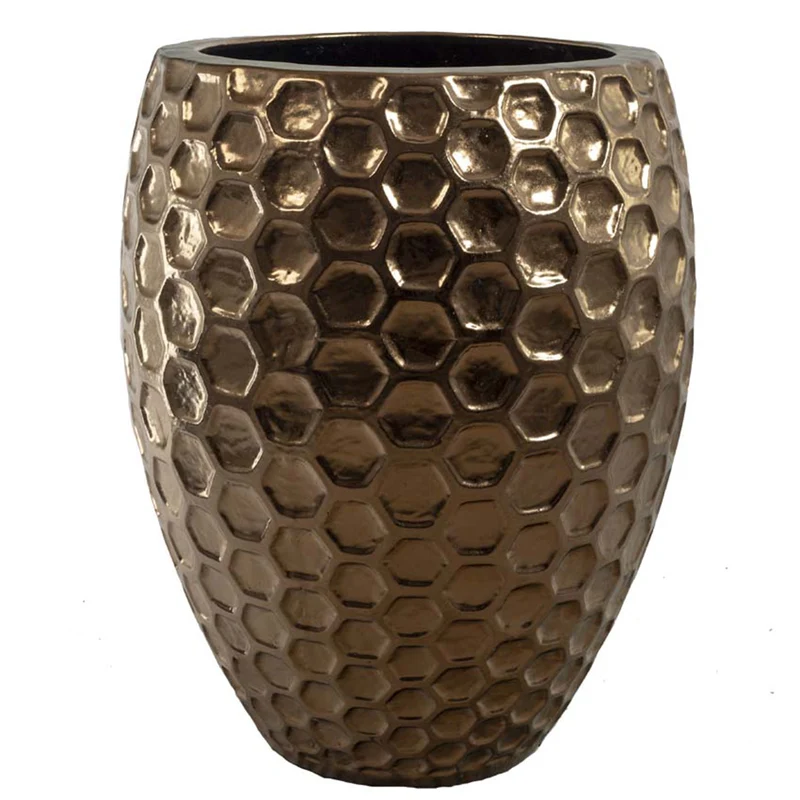 Plantenbak Honey - Goud - D62 H80