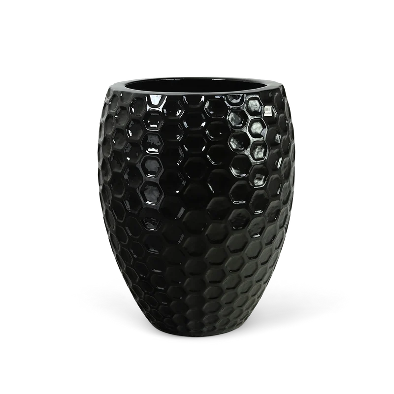 Plantenbak Honey - Zwart - D62 H80
