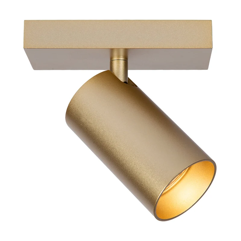 Atmooz plafondlamp Era 1 - goud - 15 x 10 x H 12 cm - GU10