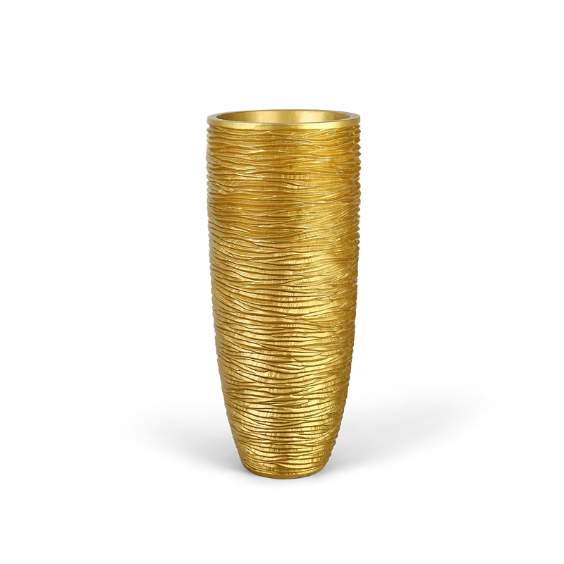 Plantenbak Vertical - Goud - D42 H100
