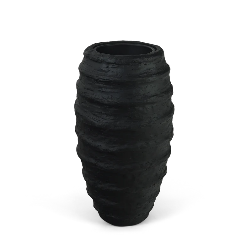 Plantenbak Nino - Zwart - D49 H90