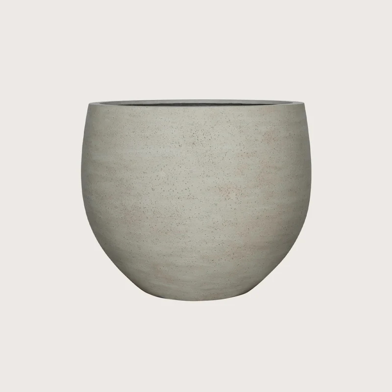 Plantenbak Jumbo Orb XS - Beton Beige - D69 H57