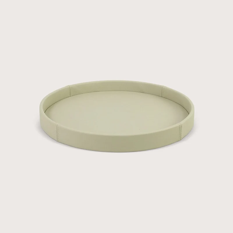 Dienblad glad - Crème - D50 H6