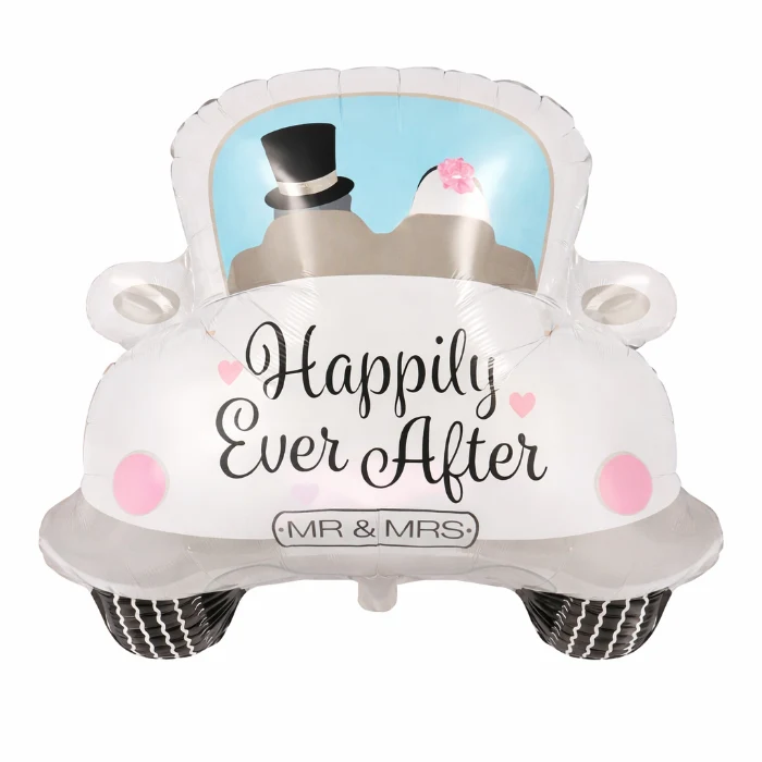 Folieballon happily ever after