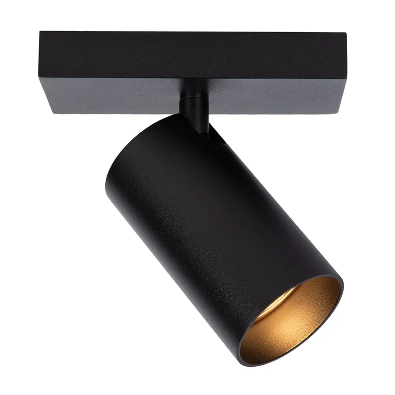Atmooz plafondlamp Era 1 - zwart - 15 x 10 x H 12 cm - GU10