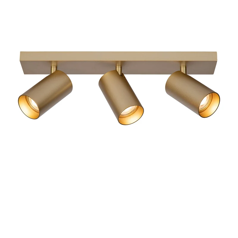 Atmooz plafondlamp Era 3 - goud - 42 x 13 x H 12 cm - GU10
