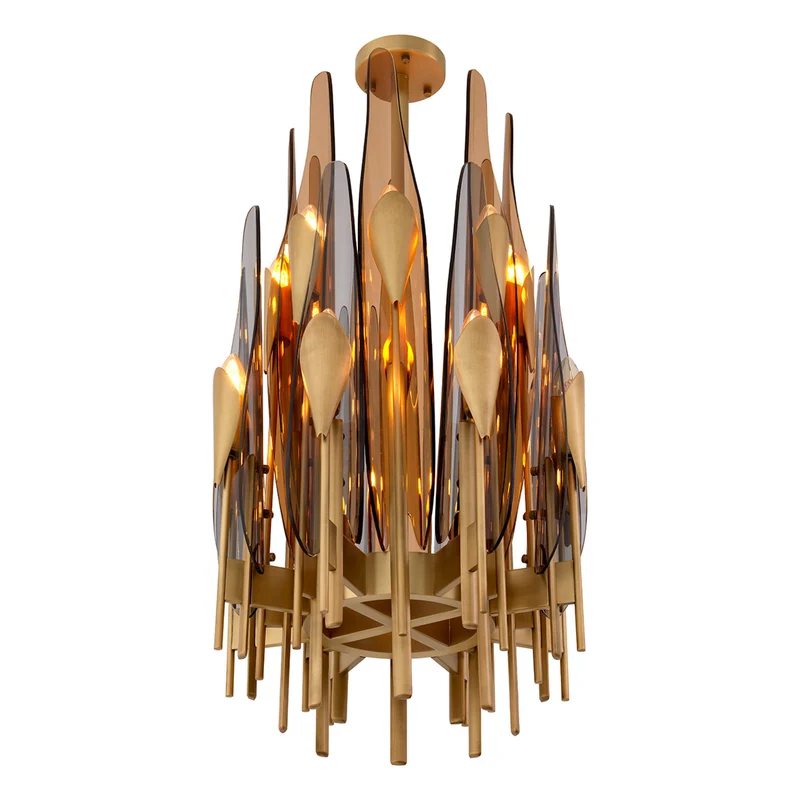Kroonluchter Sky Vertical - Brass
