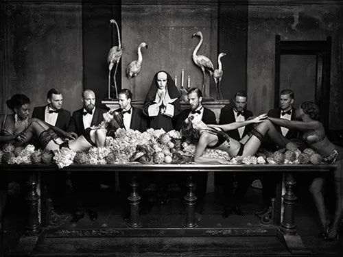 Foto Art - 'Preaching Desire' (black & white)