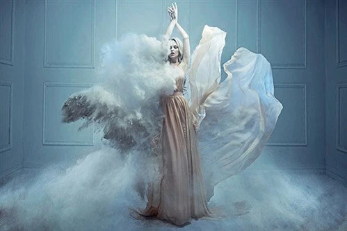 Foto Art - 'White flame'