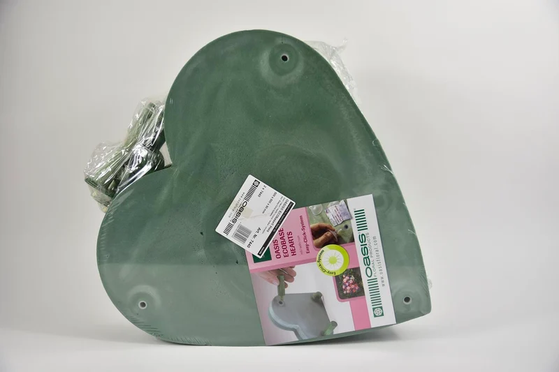 Oasis hart dicht 50 cm pak a 2 stuks Ecobase