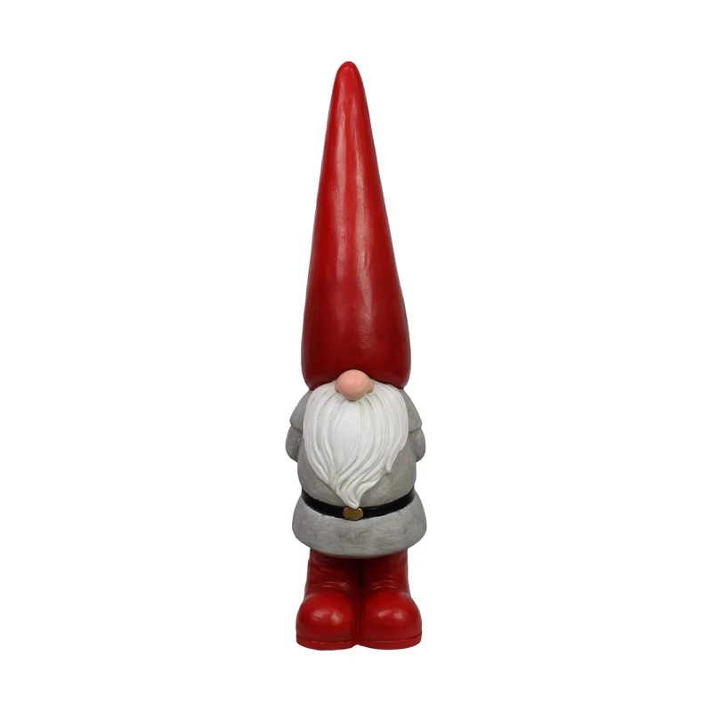 Figurine gnome magnesium 24x24x98cm Red/White