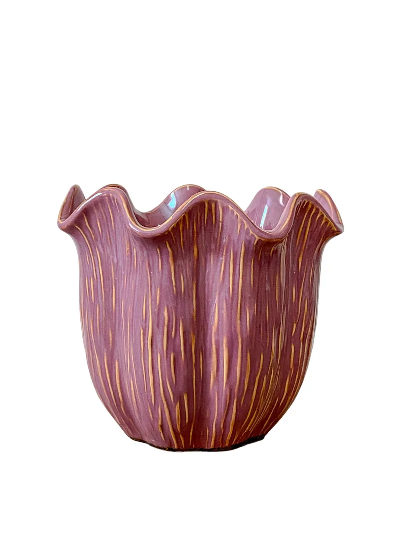 Pot ''Loire'' Keramiek D18,5 H16cm Lilac