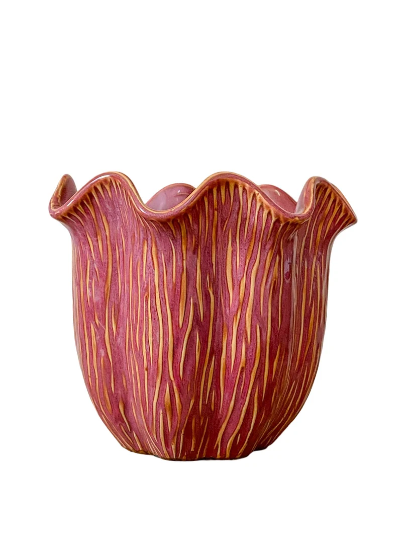 Pot ''Loire'' Keramiek D21 H18cm Cherry