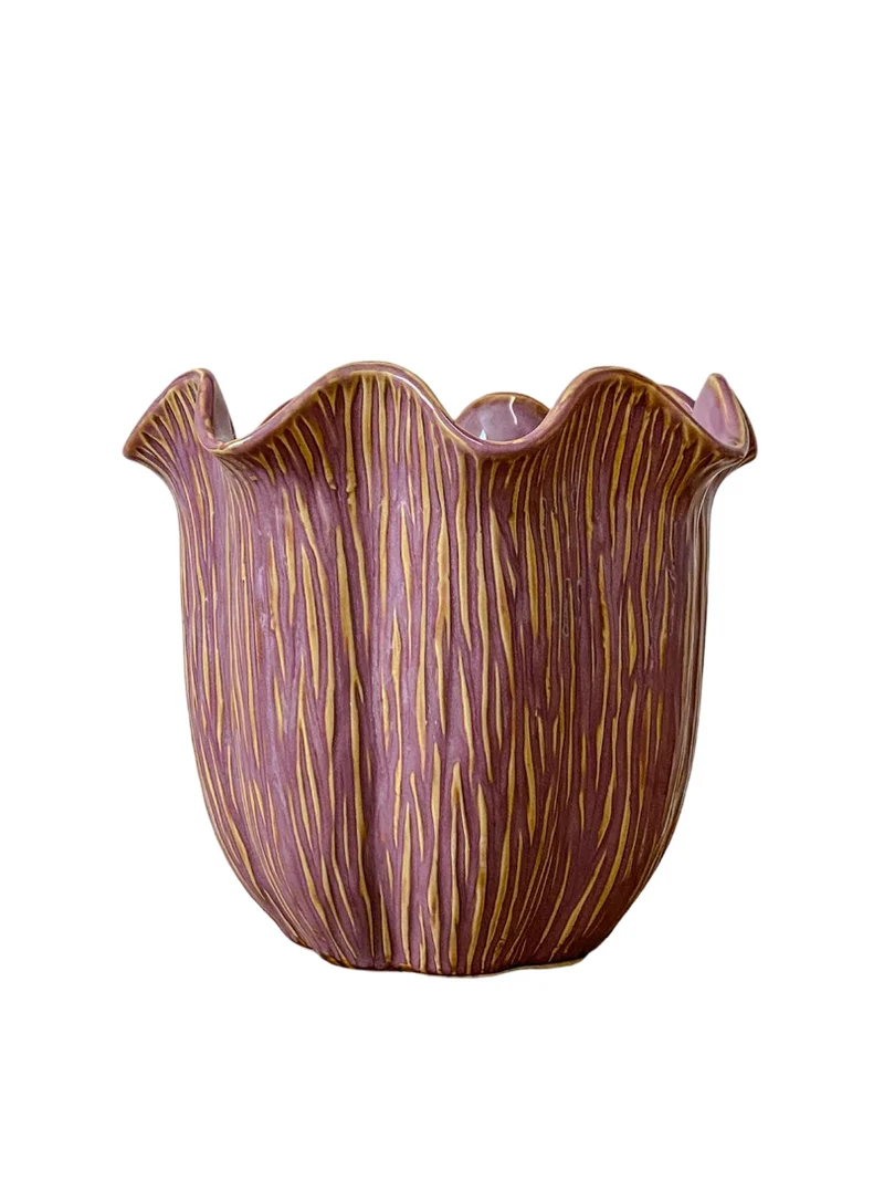 Pot ''Loire'' Keramiek D24 H21cm Lilac