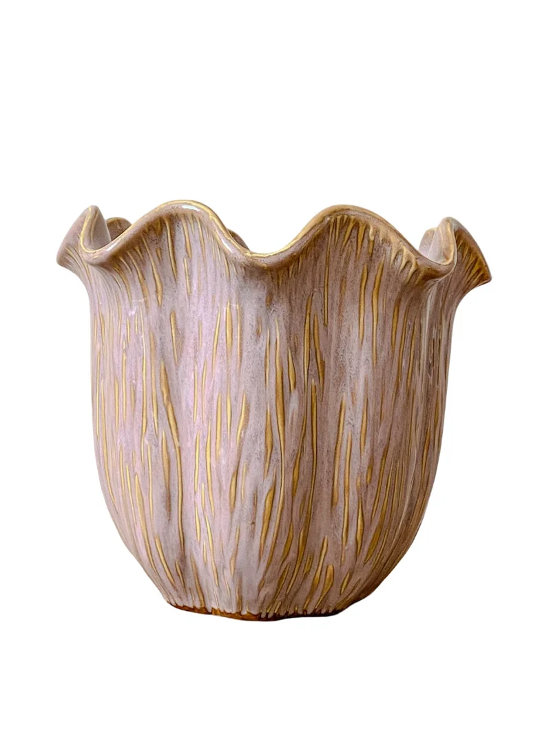 Pot ''Loire'' Keramiek D24 H21cm Old-Pink