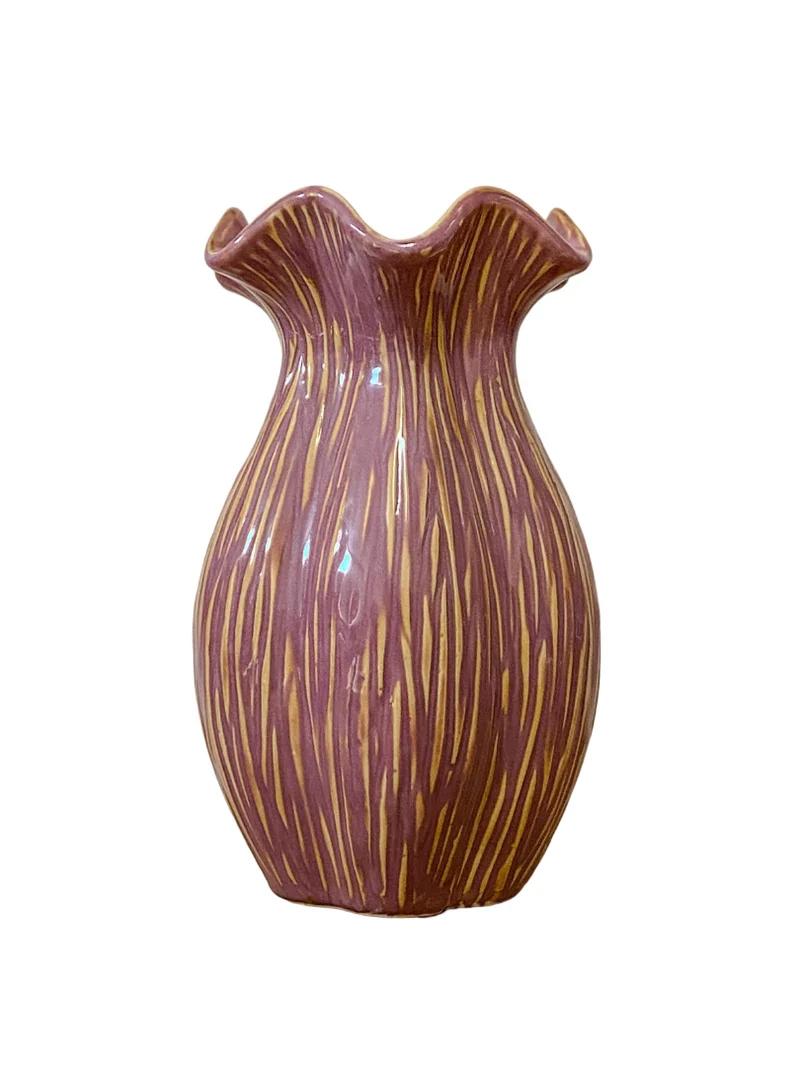 Vaas ''Loire'' Keramiek D15,5 H25cm Lilac