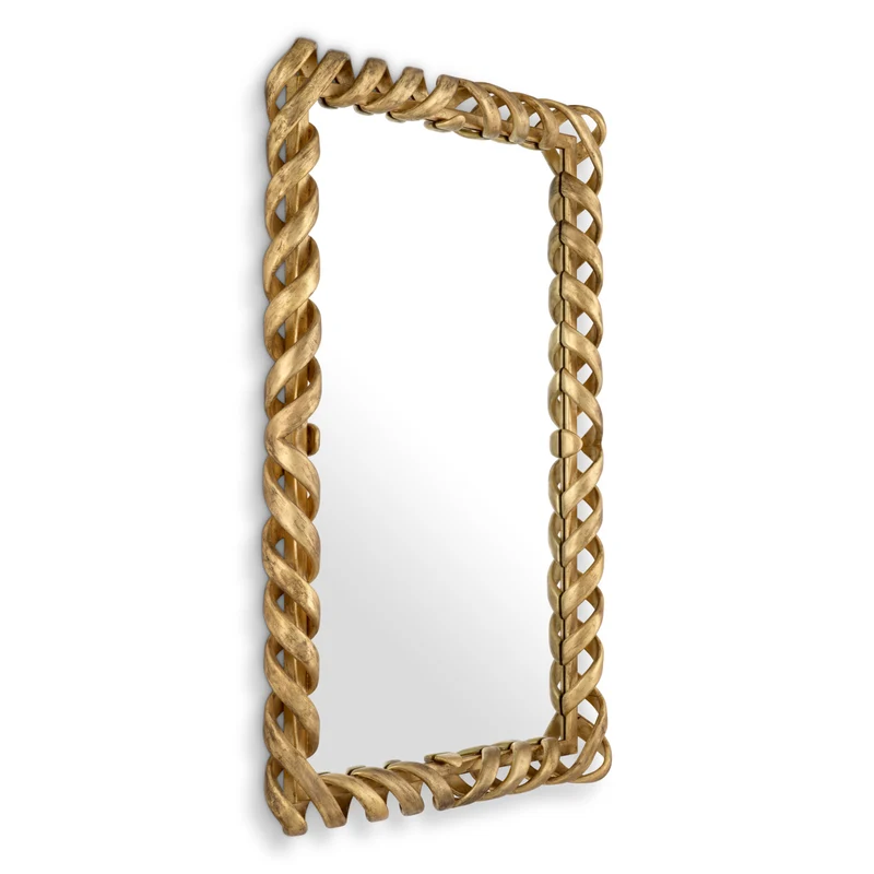 Spiegel Casone - Antiqued gold leaf