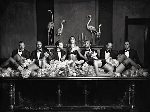 Foto Art - 'Beautiful dominance' (black & white)