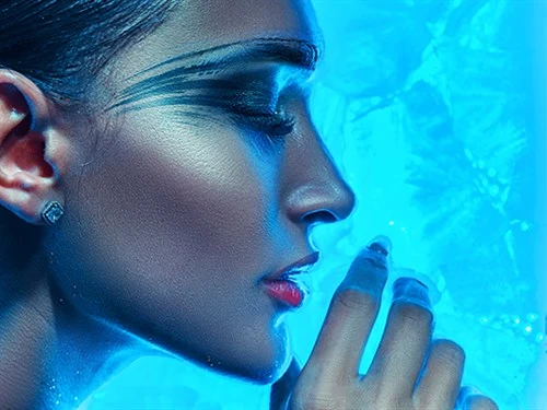 Foto Art - 'Cold as ice'