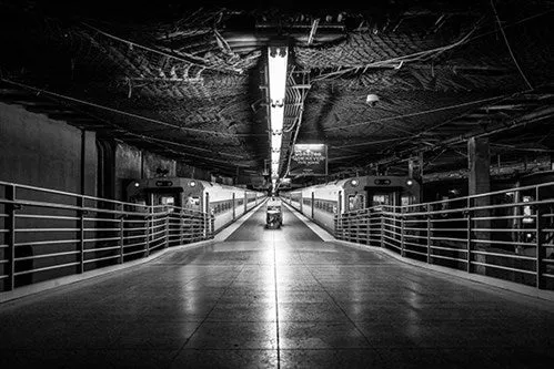 Foto Art - 'Deserted tracks'