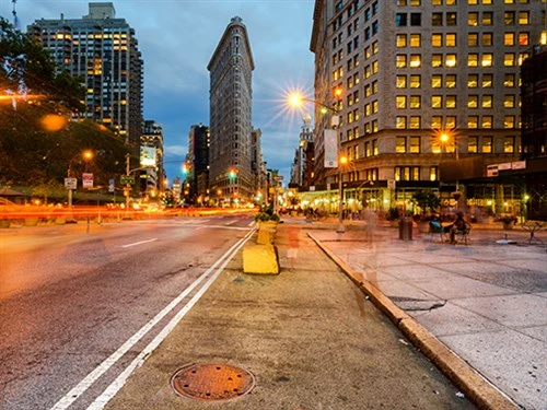 Foto Art - 'Flatiron dusk shot'
