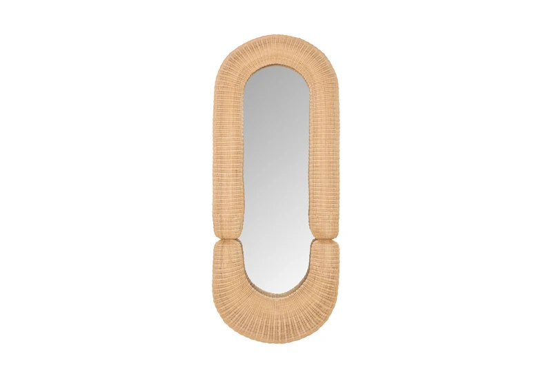 Spiegel Rattan - L