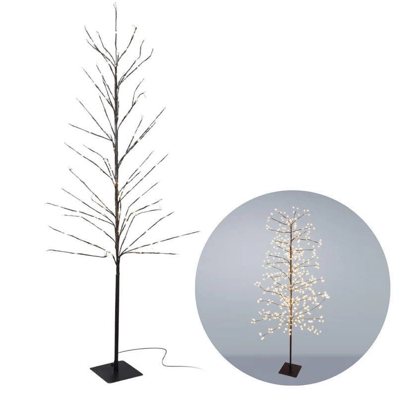 Cheqo® Lichtboom - Lichtgevende Boom - Kerstverlichting - Kerstboom - Kerstbloesem - 180cm - 480 LED - Met Timer