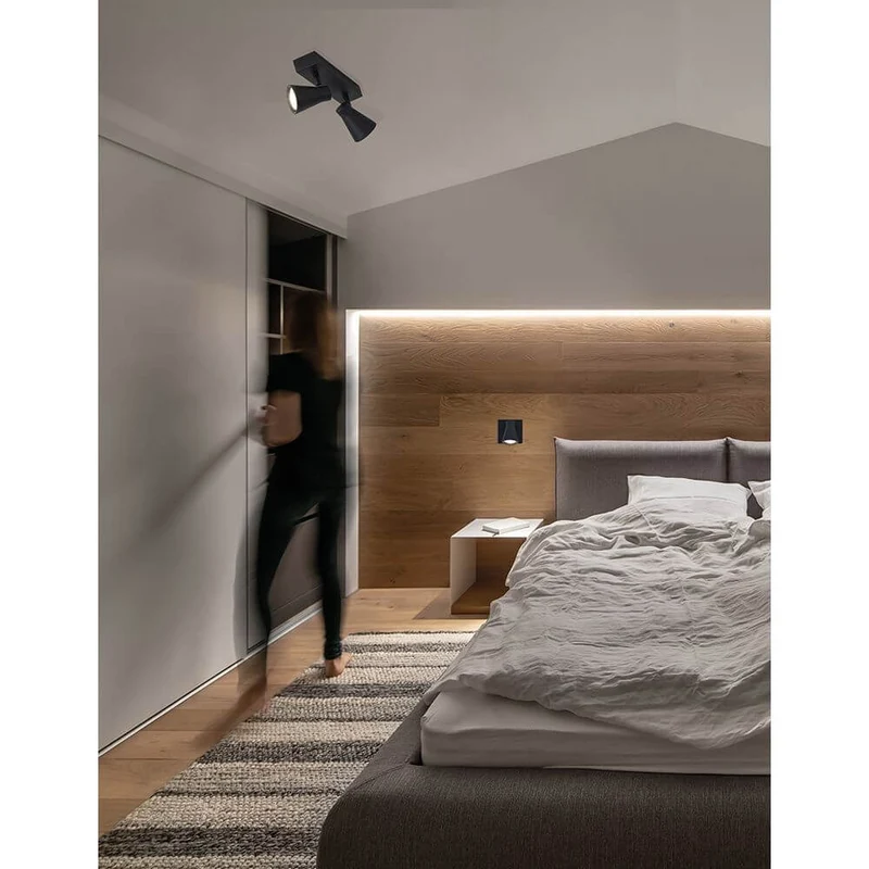Dublin LED Balkenstrahler 2-flammig