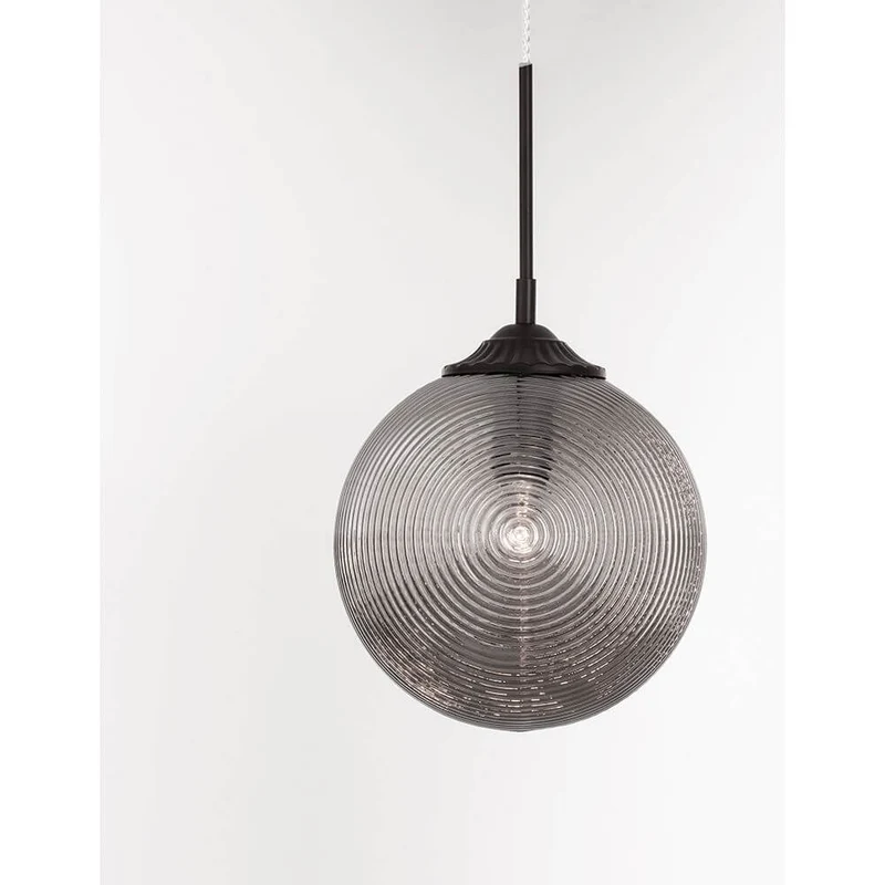 Athena Glas-Pendellampe Ø 25cm