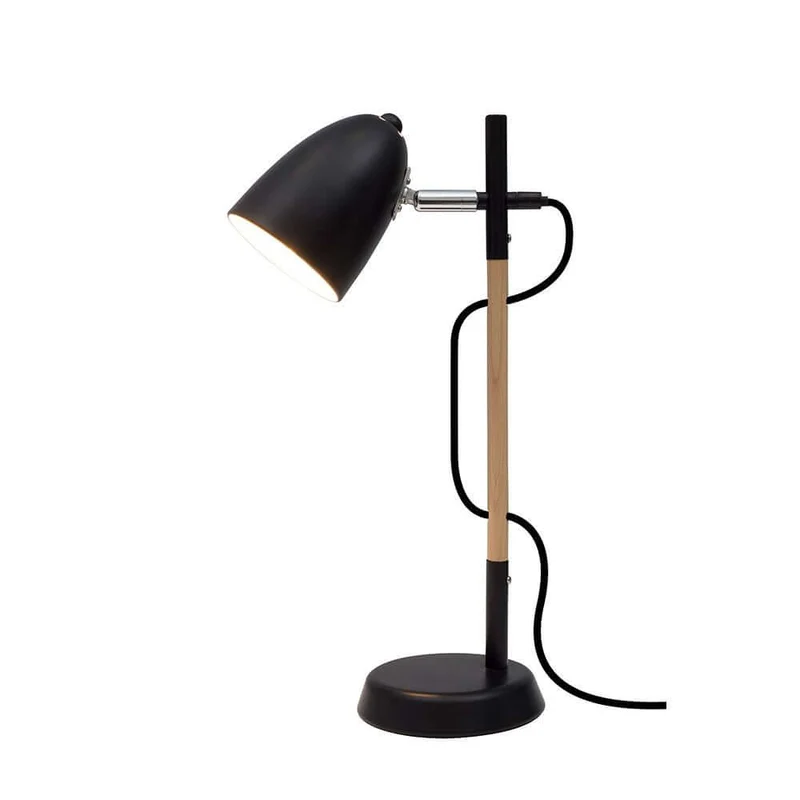 Alina Tischlampe Metall Holz