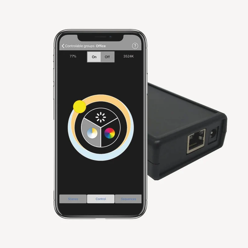 myPI-LED Steuerung für NeoLink ZigBee DALI mobil oder PC