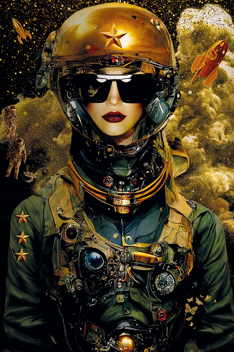 Foto Art - 'Time Traveller'