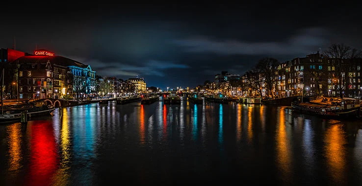 Foto Art - 'Amstel & Carre'