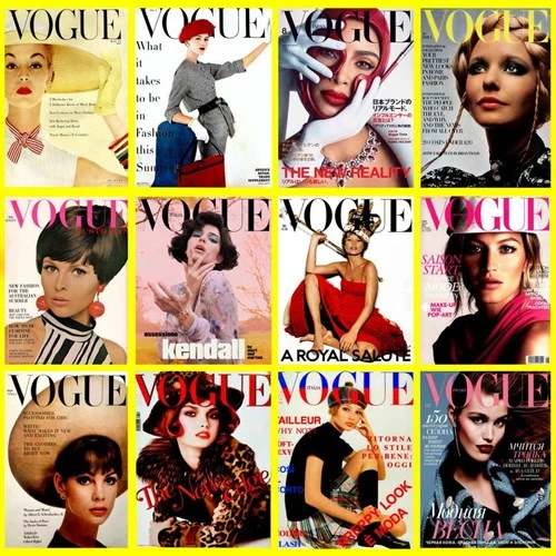 Foto Art - 'Vogue yellow'