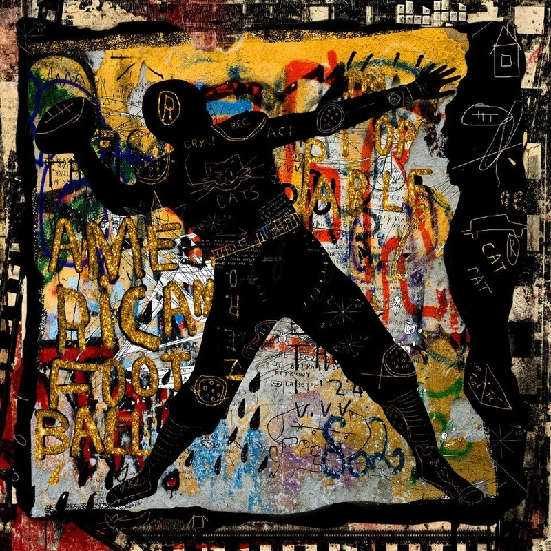 Foto Art - 'The Quarterback'